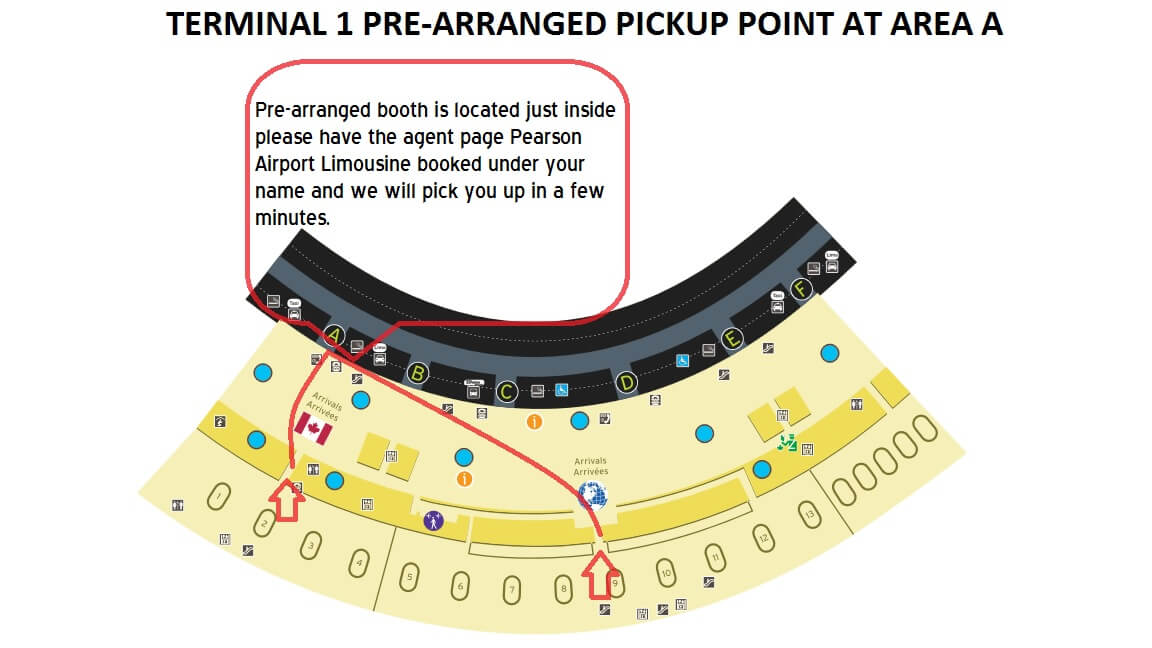 Terminal Guide and Pickup Procedure - Pearson Airport Limousine